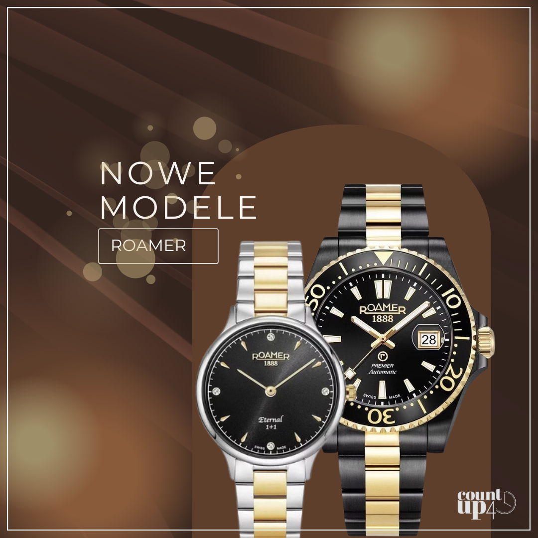 Nowości w kolekcji ROAMER – szwajcarska elegancja w nowym wydaniu