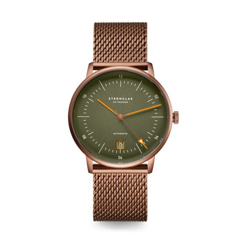 ZEGAREK STERNGLAS Naos Automatik Ed. Bronze LTD S02-NAR19-MI11