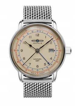 ZEGAREK ZEPPELIN Los Angeles GMT Automatic 7668M-5