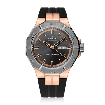 ZEGAREK EDOX Delfin The Original Automatic 88008-37RGCA-GIR WR200 43mm