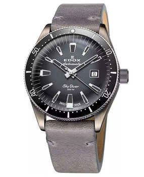 ZEGAREK EDOX Skydiver Automatic Set 80126-3VIN-GDN WR300 42mm SW200