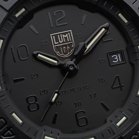 ZEGAREK MĘSKI LUMINOX Navy SEAL RSC Series Blackout XS.3251.BO.CB