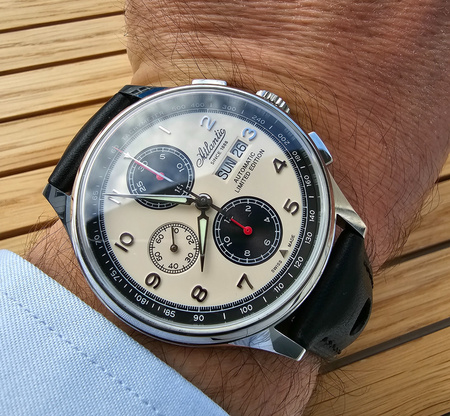 ZEGAREK ATLANTIC WORLDMASTER CHRONOGRAPH 55852.41.93 LIMITED EDITION