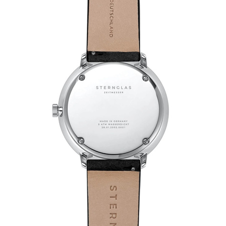 ZEGAREK STERNGLAS Hamburg graphite, 42 mm quartz S01-HH11-VI15