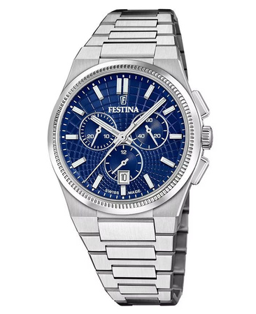 ZEGAREK FESTINA Rivé Chrono Swiss Made F20059/2