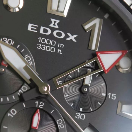 ZEGAREK EDOX CO-1 Chrono Titanium 10242-TIN-NIN 45mm 100ATM