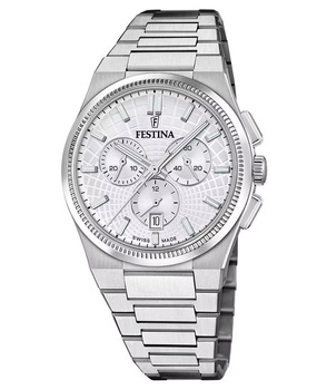ZEGAREK FESTINA Rivé Chrono Swiss Made F20059/1