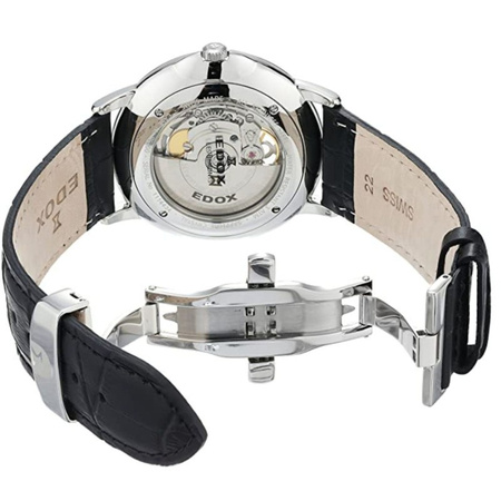 ZEGAREK EDOX Automatic Les Vauberts 85019-3N-NIN