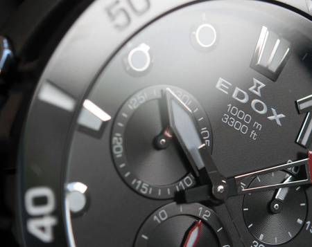 ZEGAREK EDOX CO-1 Chrono Titanium 10242-TIN-NIN 45mm 100ATM