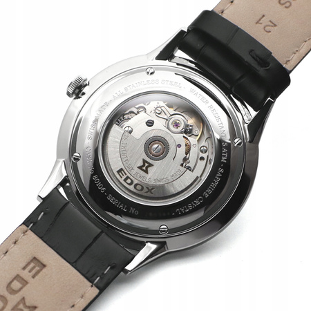 ZEGAREK EDOX Automatic Les Vauberts 80106-3C-AR