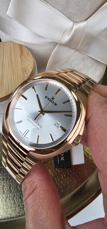 ZEGAREK EDOX Automatic Les Bemonts 80114-37R-AIR