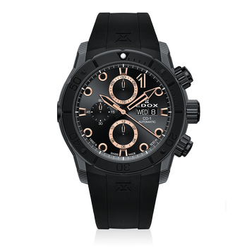 ZEGAREK EDOX CO-1 Carbon Chronograph Automatic 01125-CCN-NR