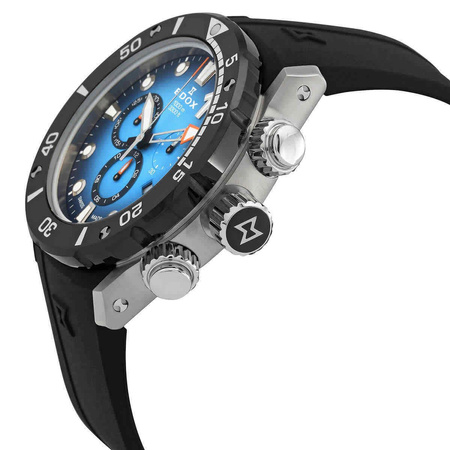 ZEGAREK EDOX 10242-TIN-BUIDN CO-1 Chronograph Mens Watch 45mm 100ATM