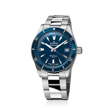 ZEGAREK EDOX Skydiver Automatic Lady 80131-3BUM-BUIN WR300 38mm
