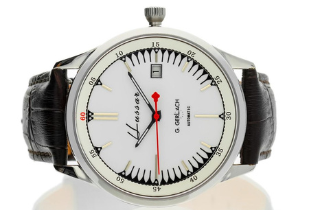 ZEGAREK MĘSKI G. GERLACH HUSARIA AUTOMATIC GGHUSB