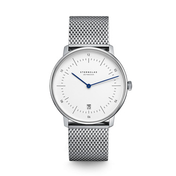 ZEGAREK STERNGLAS Naos white, 38 mm quartz S01-NA01-MI04