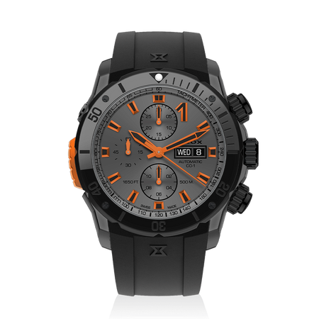 ZEGAREK EDOX CO-1 Chronograph Automatic 01128-37GNNOCA-GNO