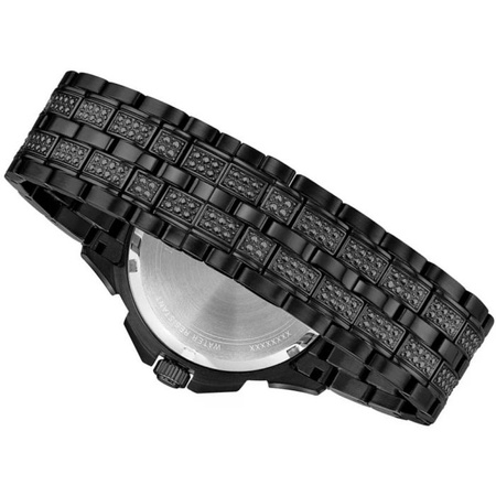 ZEGAREK BULOVA 98C134 OCTAVA BLACK 300 SWAROVSKI CRYSTALS