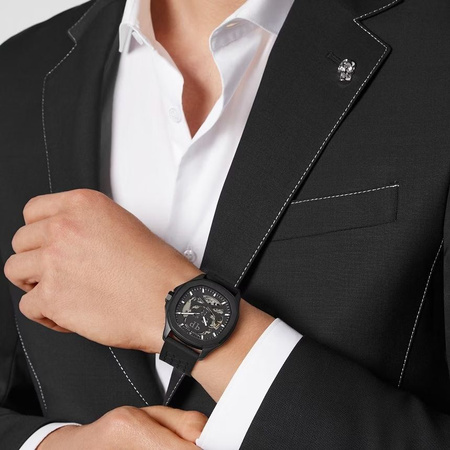 ZEGAREK Philipp Plein Skeleton High-Conic Automatic PWRAA0923