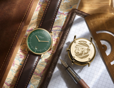 ZEGAREK STERNGLAS S01-NAC22-BR01 Naos Edition Cambridge quartz 38