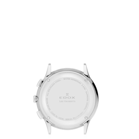 ZEGAREK EDOX Les Vauberts Chrono 10236-3C-AIN