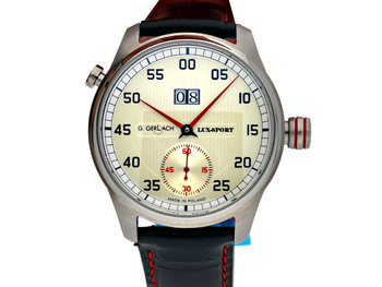 ZEGAREK MĘSKI G. GERLACH LUX SPORT MAŁA SEKUNDA GGLUSPM