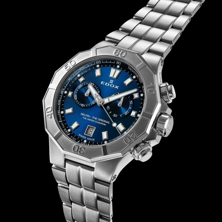 ZEGAREK EDOX Delfin The Original Chrono 10113-3M-BUIN