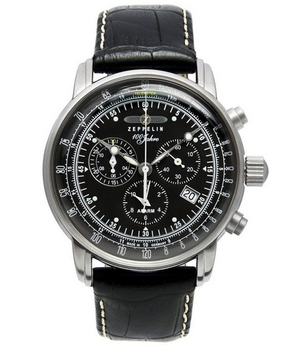 ZEGAREK ZEPPELIN Years Zeppelin Chronograph Alarm  7680-2