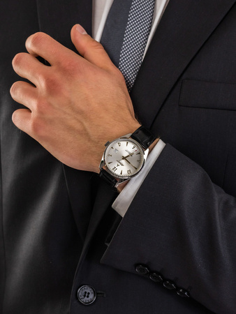 ZEGAREK ATLANTIC WORLDMASTER MECHANICAL ART DECO 51651.41.25S