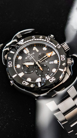 ZEGAREK EDOX CO-1 Chrono Titanium 10242-TINM-GIDNO 100ATM 45mm