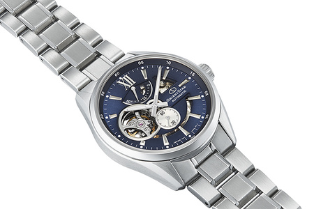 ZEGAREK ORIENT STAR Mechanical Semi-Skeleton RE-AV0003L00B