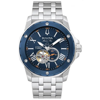 ZEGAREK  BULOVA  98A302  Marine Star Open Heart Automatic