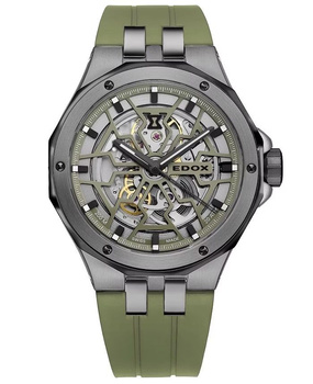 ZEGAREK EDOX Delfin Mecano Skeleton 85303-357GNCAV-VONB