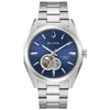 ZEGAREK BULOVA 96A275 Surveyor Expansion Open Heart Blue Dial