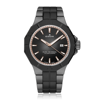 ZEGAREK EDOX Delfin The Original Date 53021-37GNM-NDR WR200 43mm