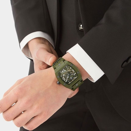 ZEGAREK Philipp Plein The Skeleton Ecoceramic Automatic PWVBA0223