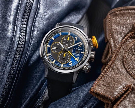 ZEGAREK EDOX Chronorally Automatic 01129-TTNJCN-BUNJ