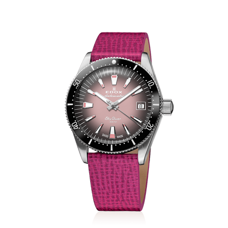 ZEGAREK EDOX Skydiver Automatic Lady 80131-3NC-NDRO WR300 38mm