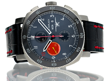 ZEGAREK MĘSKI G. GERLACH LIMITED PZL P.11c TAKATAKA