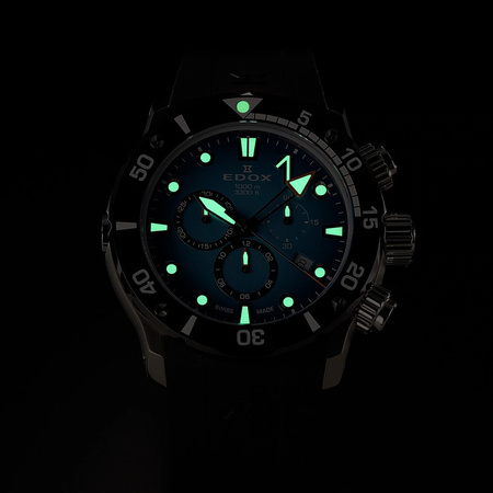 ZEGAREK EDOX CO-1 Chrono Titanium 10242-TINM-BUIDN WR100 45mm