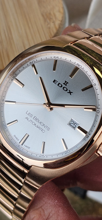 ZEGAREK EDOX Automatic Les Bemonts 80114-37R-AIR