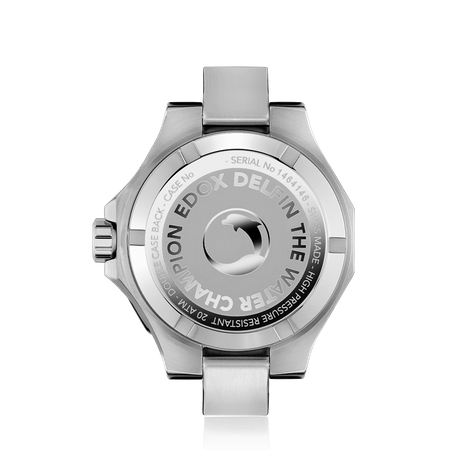 ZEGAREK EDOX Delfin The Original Date 53021-3CA-BUIN WR200 43mm