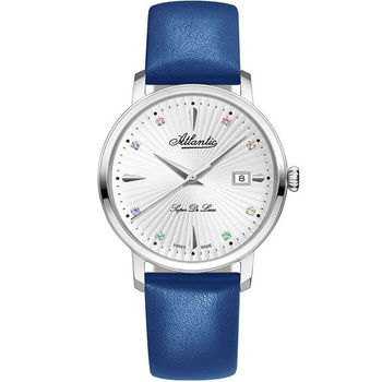 ZEGAREK ATLANTIC Super De Luxe Precious Stones Rainbow 29355.41.29LBU