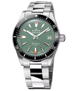 ZEGAREK EDOX Skydiver Automatic Lady  80131-3RNM-VI WR300 38mm