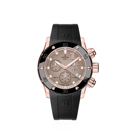 ZEGAREK EDOX CO-1 Chronolady 10255-37RCA-BRDR 30ATM