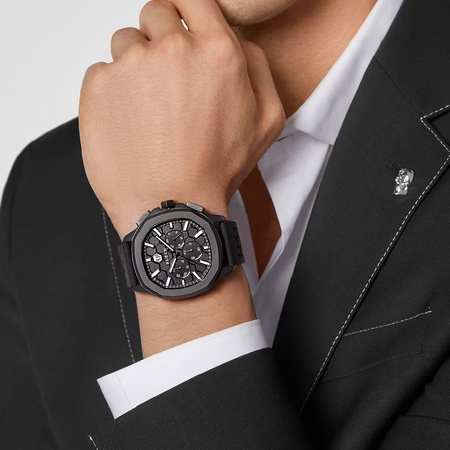 ZEGAREK Philipp Plein High-Conic Spectre Chrono PWSAA0823