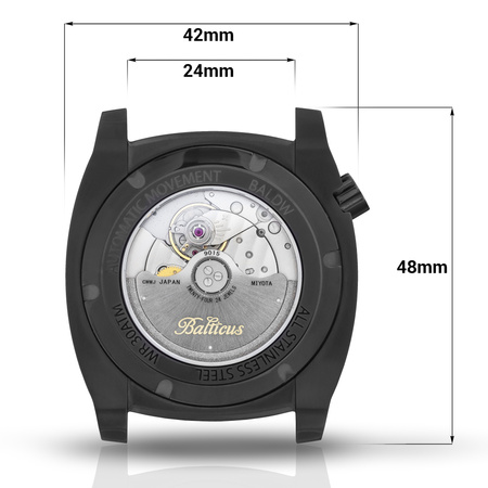 ZEGAREK BALTICUS Deep Water BAL-DWUB SET