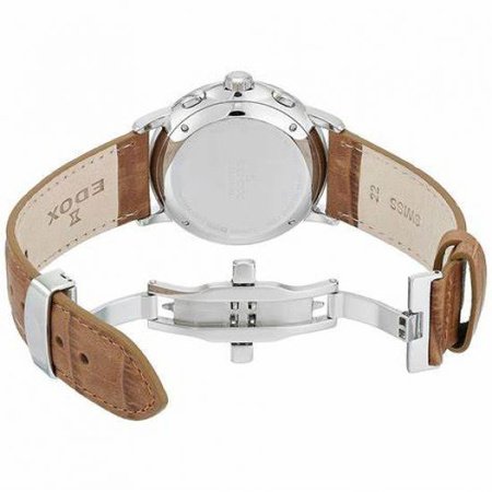 ZEGAREK EDOX Les Bemonts Chrono Moonphase 01651-3-AIN