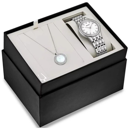 ZEGAREK DAMSKI BULOVA 96X146 SWAROVSKI CRYSTAL SILVER SUPER SLIM