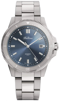ZEGAREK BALTICUS Moonfish Niebieski BLT-BTMFBL